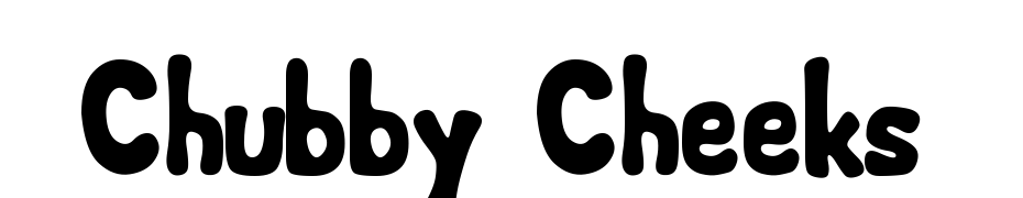 Chubby Cheeks Font Download Free